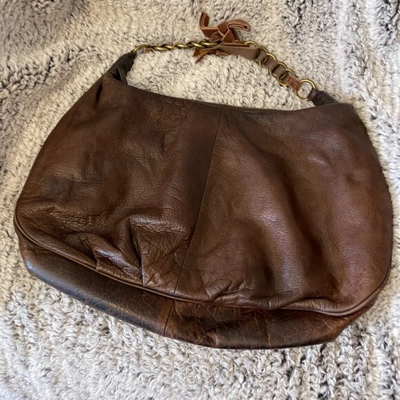 Sigrid olsen dark brown hobo bag - Picture 3 of 6